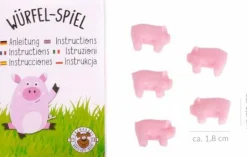 Schweinchen - Würfelspiel 5er-Set