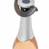 Sekt- / Champagnerverschluss Gusto, Black&silver,