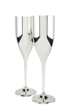 Sektkelch Enjoy H24cm 0,2l versilbert