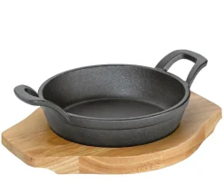 Servierpfanne mit 2 Griffen
