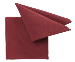 Serviette Como 40x40cm burgund