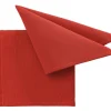 Serviette Como 40x40cm kirsche