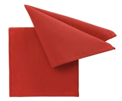 Serviette Como 40x40cm kirsche