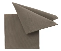 Serviette Como 40x40cm taupe