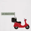 Serviette „La dolce vita", 33x33cm