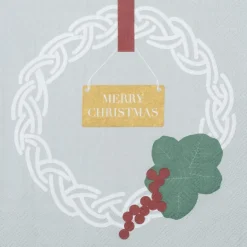 Serviette „Merry Christmas", 33x33cm