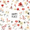 Servietten 33x33cm Happy Place