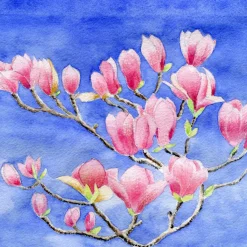 Servietten 33x33cm Magnolia