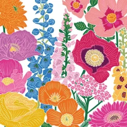 Servietten 33x33cm Flower Flash