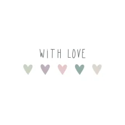 Servietten 33x33cm Heart Infusion Love