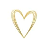 Servietten 25x25cm Pure Heart gold