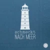 Serviette „Schmeckt nach Meer", 33x33cm
