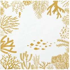 Serviette„ Unterwasserwelt", 33x33cm