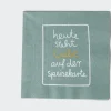 Serviette 33x33cm Heute Steht Liebe...