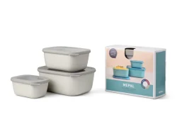 Set Cirqula rechteckig 3tlg - Nordic White