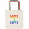 Shopper Bio-Baumwolle Rainbow Love