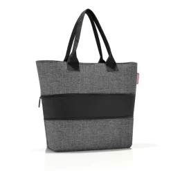 Shopper e1 twist silver Einkaufstasche