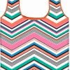 Shopper ZigZag gestreift bunt