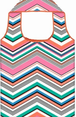 Shopper ZigZag gestreift bunt