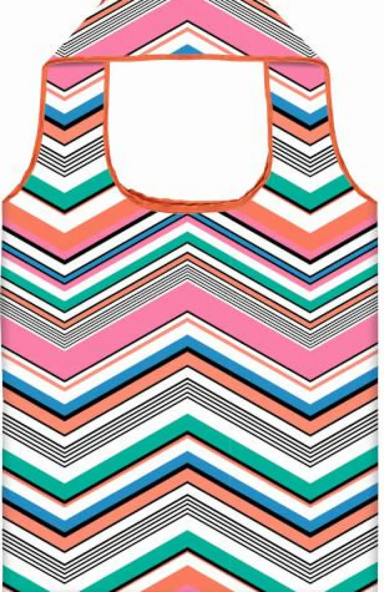Shopper ZigZag gestreift bunt
