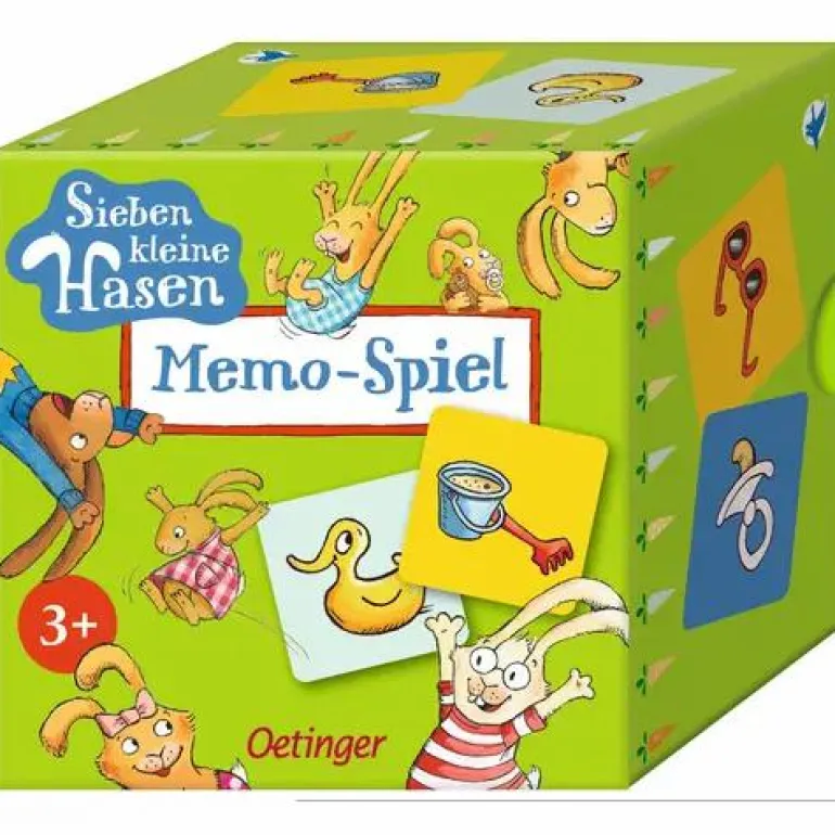 Sieben Kleine Hasen. Memo-Spiel