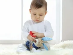 Sigikid Mini-Spieluhr Hase blau