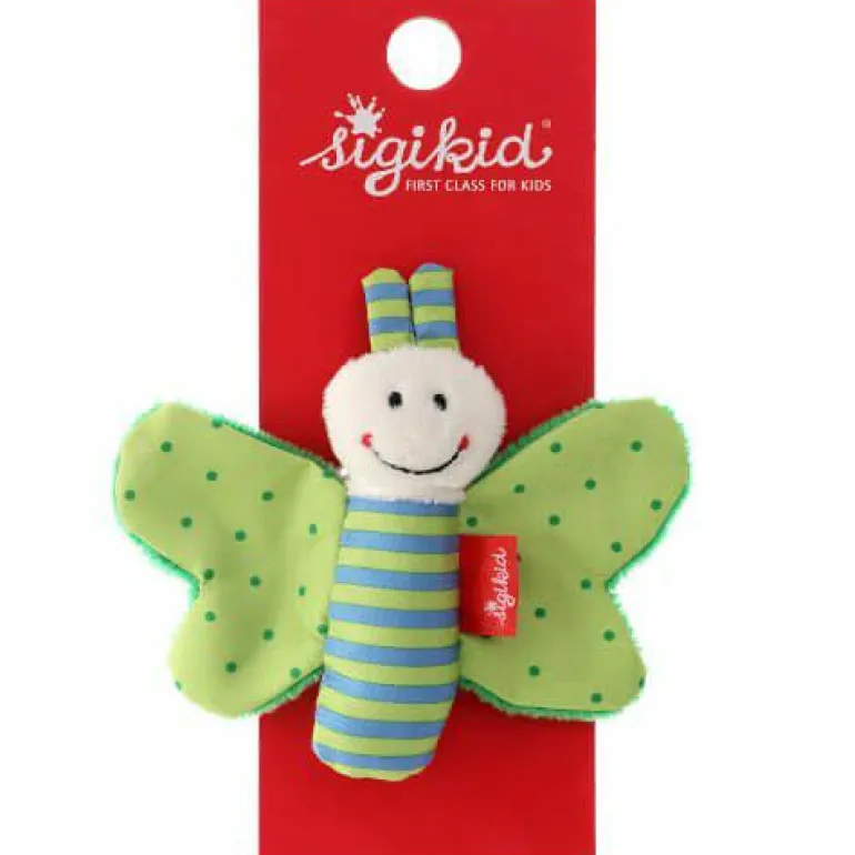 Sigikid Schmetterling grün Red Stars