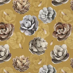 SIMI ochre Cocktail-Servietten C 963967