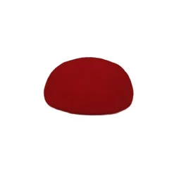 Sitzkissen aus Filz Trapez ca. 40 cm x 35 cm - Rot