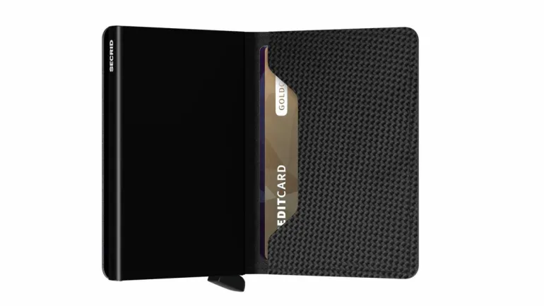 Slimwallet Carbon Black