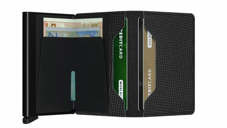 Slimwallet Carbon Black