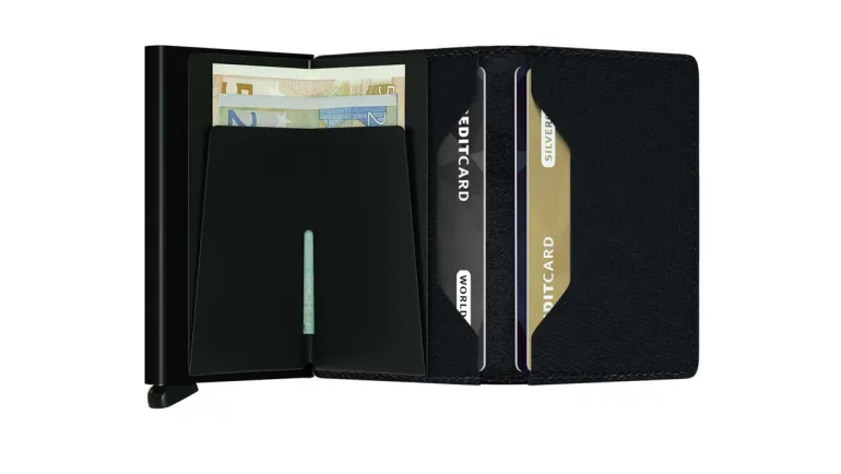 Slimwallet Crisple Black