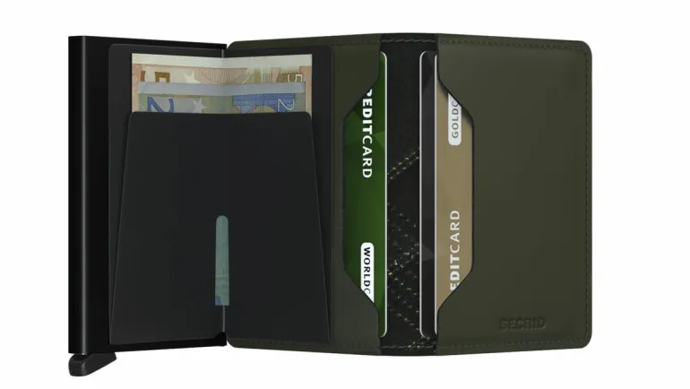 Slimwallet Stitch Linea Lime