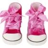 Sneaker pink velvet 42-50cm