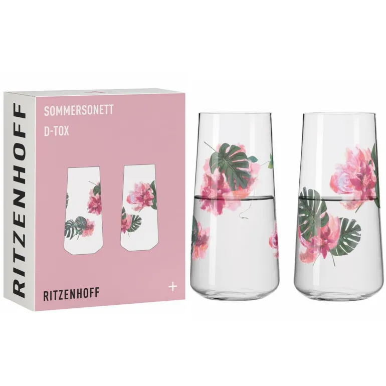 Sommersonett D-TOX/Wasser 2er Set(Rosenkr)F23