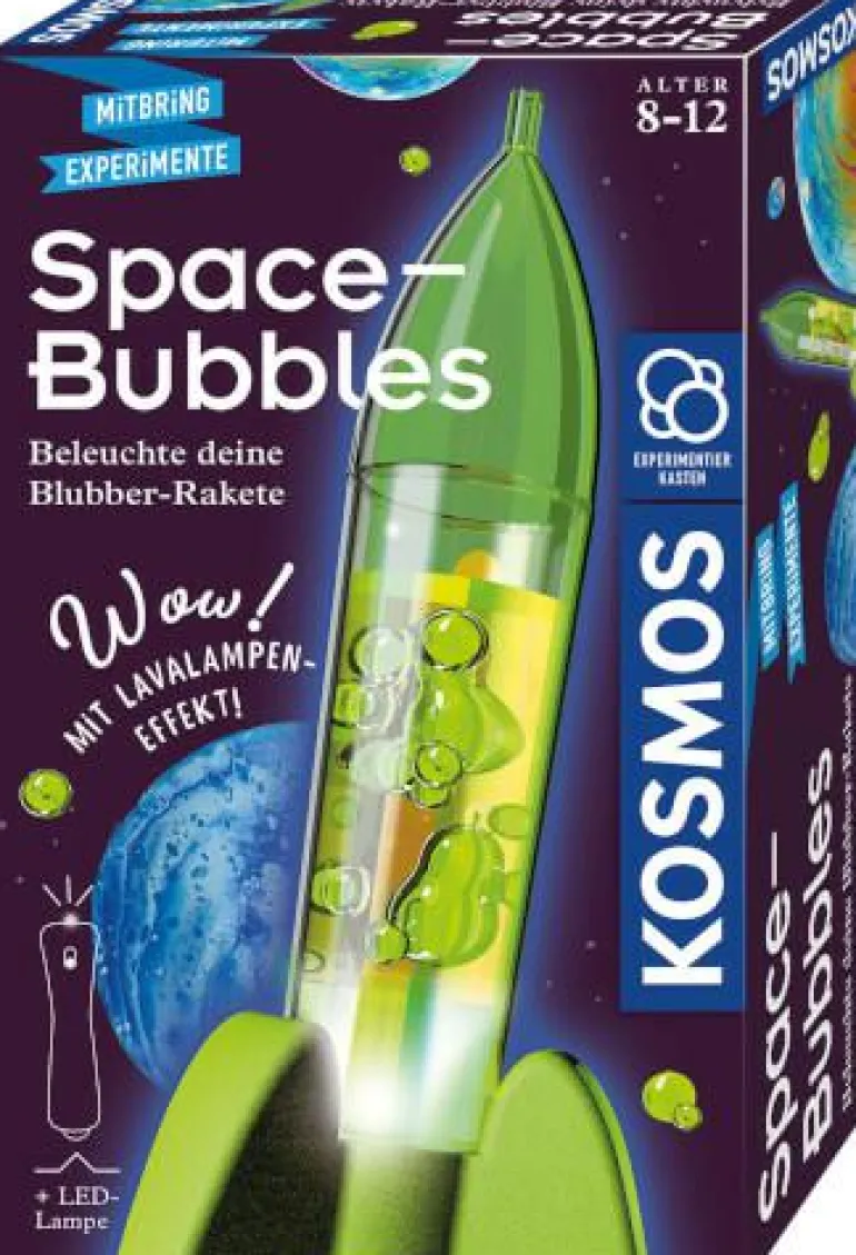 Space Bubbles - Beleuchte deine Blubber-Rakete