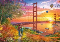 Spaziergang zur Golden Gate Bridge - Puzzle 2000 T