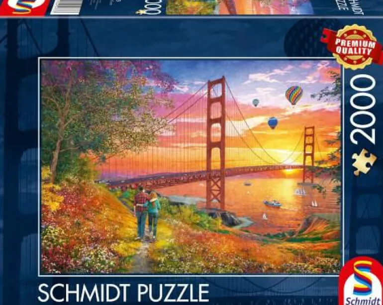 Spaziergang zur Golden Gate Bridge - Puzzle 2000 T