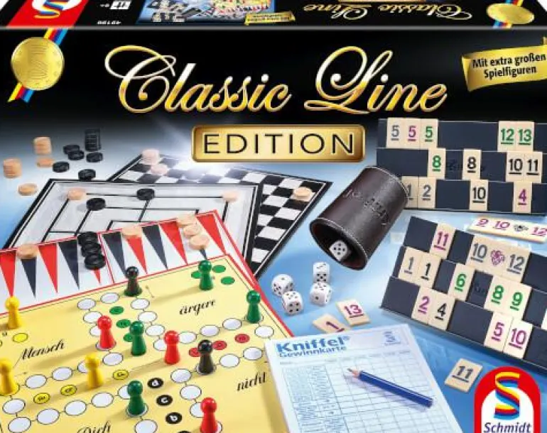 Spielesammlung mit großen Figuren (Classic Line)