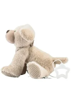 Spieluhr M Hund Lucky, Graubeige