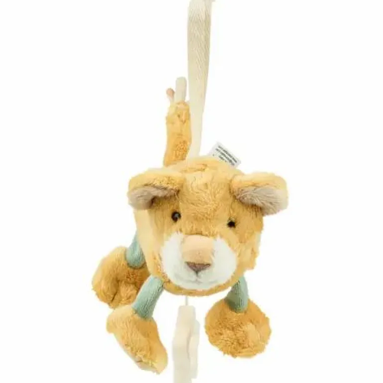 Spieluhr S Löwe Leo, mattgelb