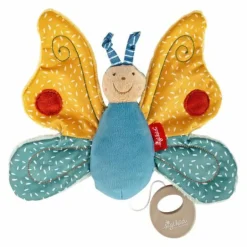 Spieluhr Schmetterling bunt