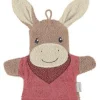 Spiel-Waschhandschuh Emmily hellrot