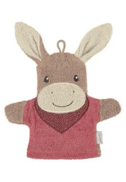 Spiel-Waschhandschuh Emmily hellrot
