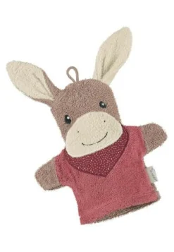 Spiel-Waschhandschuh Emmily hellrot