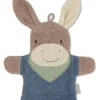 Spiel-Waschhandschuh Emmilius mittelblau