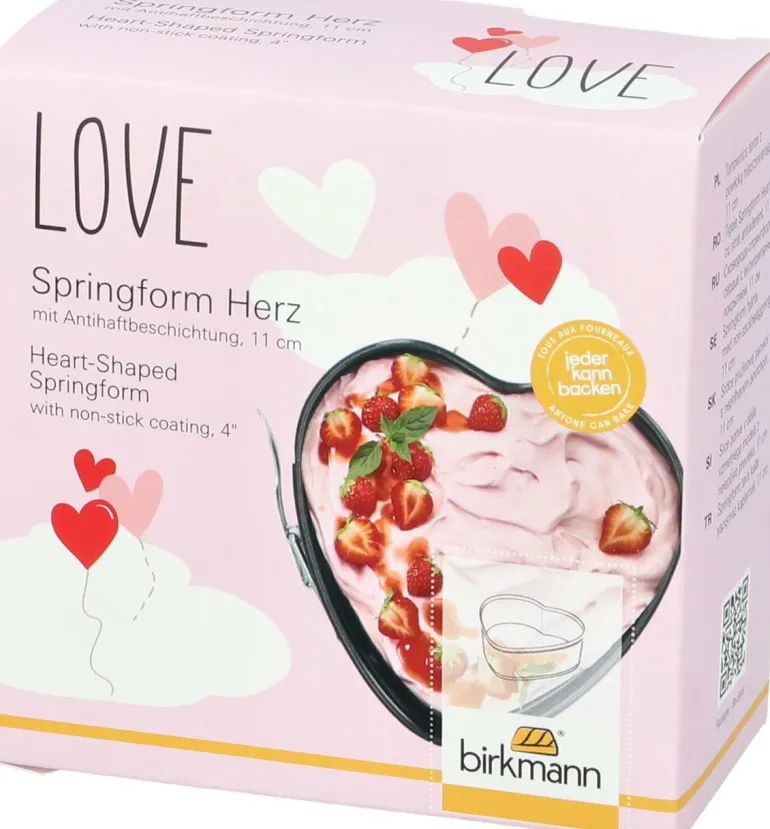 Springform Herz 11cm