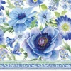 SPRINGTIME BLUES Light Blue Cocktail-Servietten C1
