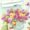 SPRING TULIPS Lunch-Servietten L 847900
