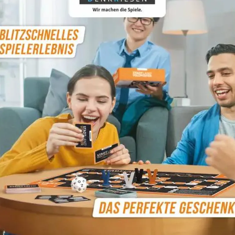 STADT LAND VOLLPFOSTEN® - Das Brettspiel inkl. Jun